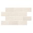 Emil Ceramica Kotto Brick Gesso Gres Płytka podłogowa 12,5x25 cm, biała ECKOBRGGPP12X25B - zdjęcie 1