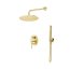 Emporia Fly Zestaw prysznicowy podtynkowy z deszczownicą złoty EMPORIA-ZESTAW-FLY-15-GD - zdjęcie 1