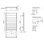 Enix Atut AU Grzejnik dekoracyjny 55x87,9 cm biały RAL 9016 mat AU0055008790230E0000 - zdjęcie 3
