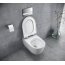 Excellent Doto Toaleta WC podwieszana 48,5x36,5 cm krótka Pure-Rim bez wewnętrznego kołnierza z deską sedesową wolnoopadającą, biała CEEX.1404.485.WH - zdjęcie 2