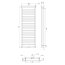 Excellent Brego Grzejnik łazienkowy 139x50 cm biały mat GREX.BR139.WH - zdjęcie 3