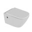 Excellent Dakota 2.0 Zestaw Toaleta WC myjąca bez kołnierza + deska wolnoopadającą biały połysk CEEX.4124.593.S2.WH - zdjęcie 2