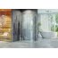 Excellent Mazo Drzwi prysznicowe 120x195 cm uchylne ze ścianką stałą, profile chrom szkło przezroczyste Clean Control KAEX.3025.1010.1200.LP - zdjęcie 4
