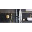 Excellent Riko Gold Mydelniczka stojąca złoty połysk/szkło mat DOEX.1613GL - zdjęcie 2