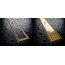 Excellent Stilio Gold Odpływ liniowy 60 cm z rusztem do wklejenia płytki złoty połysk INEX.1515.600.P.GL - zdjęcie 2