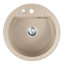 FDesign Carioca Zlewozmywak granitowy jednokomorowy 51 cm piaskowy FD9-10-51-88 - zdjęcie 1