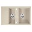 FDesign Carioca Zlewozmywak granitowy półtorakomorowy 79x48 cm piaskowy FD9-15-4879-88 - zdjęcie 1