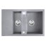 FDesign Carioca Zlewozmywak granitowy półtorakomorowy 79x48 cm szary FD9-15-4879-44 - zdjęcie 1