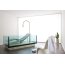 Hoesch Water Lounge Wanna prostokątna 200x120 cm z leżanką, szklana/drewniana 3704 - zdjęcie 11