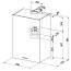 Faber Cubia EG8 X 60 Active Okap przyścienny 60 cm ze stali nierdzewnej, inox 110.0156.635 - zdjęcie 3