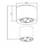 Faber F-Light Kaleidos Okap wyspowy 60 cm opuszczany, inox 110.0157.237 - zdjęcie 5