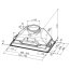 Faber Inca Smart C 52 Okap do zabudowy 52 cm, szary 110.0255.519 - zdjęcie 2