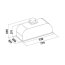 Falmec Design Burano Okap do zabudowy 77 cm biały CBIN70.E9P2#ZZZB460F - zdjęcie 3