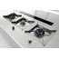 Falmec Design+ Down Draft Okap wysuwany z blatu 120 cm, stalowy/czarny CDDW20.E1P2#ZZZN400F - zdjęcie 7