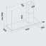 Falmec Design Lumen Isola 175 Okap wyspowy prawy inox CLUI75.E0P2#NEUI490F - zdjęcie 3