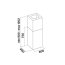 Falmec Design Mira White Isola Okap wyspowy 40 cm biały CMWI40.E0P2#ZZZB491F - zdjęcie 2