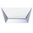Falmec Design+ Prisma Okap przyścienny 116x44 cm, stalowy/szkło białe CPQN15.E0P2#ZZZF491F - zdjęcie 1