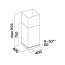Falmec Mira Top Okap teleskopowy 40 cm inox Fasteel CMFN40.E2P2#ZZZX491F - zdjęcie 3
