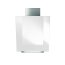 Falmec Silence - NRS Aria Okap przyścienny 80x44,4 cm, szkło białe FALNRSARIAPSZB - zdjęcie 1