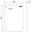 Faneco Lustro ścienne stalowe 50x70 cm stal połysk N08071 - zdjęcie 2
