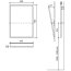 Faneco Lustro uchylne 70x50 cm stal szlachetna mat N08023S - zdjęcie 3
