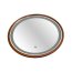 Faneco Scandi Lustro ścienne 80 cm LED miedziany mat M80MLM - zdjęcie 1