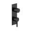 Fantini Nostromo Bateria wannowo-prysznicowa podtynkowa czarny mat 5013G487B - zdjęcie 1
