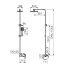 Fdesign Anima Quadro Zestaw prysznicowy natynkowy termostatyczny z deszczownicą chrom FD5-ANQ-7U-11 - zdjęcie 2