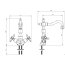 Fdesign Lacrima Bateria kuchenna chrom FD1-LRA-4-11 - zdjęcie 3