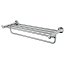 FDesign Lacrima Wieszak na ręcznik z półką 60 cm chrom FD6-LRA-11-11 - zdjęcie 1