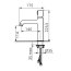 Fdesign Meandro Bateria umywalkowa chrom FD1-MDR-2-11 - zdjęcie 2