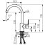 Fdesign Notio Bateria kuchenna chrom FD1-N02-4-11 - zdjęcie 2