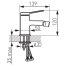 Fdesign Seppia Bateria bidetowa chrom FD1-SPA-6-11 - zdjęcie 2
