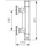 Fdesign Stabilla Bateria prysznicowa termostatyczna natynkowa chrom FD1-TS05-7-11 - zdjęcie 2