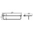 FDesign Travel Półka na ręczniki chrom FD6-TRL-11-11 - zdjęcie 2