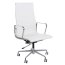 Fernity CH1191T Fotel biurowy skórzany biały/chrom EA119TBIALSKORACHR - zdjęcie 1
