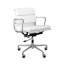Fernity CH2171T Fotel biurowy skórzany biały/chrom EA217TSOFTBIASKCR - zdjęcie 1