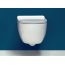 Flaminia App Zestaw Toaleta WC podwieszana 54x36x27 cm GoClean bez kołnierza wewnętrznego z deską sedesową wolnoopadającą, biały AP118G+QKCW05 - zdjęcie 6