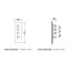 Flaminia Evergreen Bateria wannowo-prysznicowa termostatyczna podtynkowa chrom EGBT3 - zdjęcie 2
