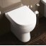 Flaminia Quick Muszla klozetowa miska WC stojąca 51x36x42 cm, biała QK117 - zdjęcie 1