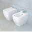 Flaminia Terra Muszla klozetowa miska WC stojąca 53x36x42 cm, biała TR117 - zdjęcie 4