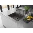 Franke Active L Bateria kuchenna wysoka z wyciąganą wylewką bi-chrome/slate grey 115.0721.464 - zdjęcie 2