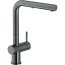 Franke Active Plus SM Pull-Out Bateria kuchenna z wyciąganą wylewką, czarny chrom 115.0524.925 - zdjęcie 1