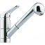 Franke Cascada Window Bateria kuchenna z wyciąganą wylewką chrom 115.0014.879 - zdjęcie 1