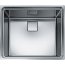Franke Centinox CEX 210/610-50 Zlewozmywak stalowy jednokomorowy 55,5x46,5 cm na równi z blatem/wbudowywany, jedwab, stalowy 127.0187.266 - zdjęcie 1