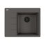 Franke Centro CNG 611-62 TL Zlewozmywak granitowy jednokomorowy 62x50 cm lewy łupkowy szary/czarny mat 114.0738.003 - zdjęcie 1