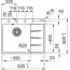 Franke Centro CNG 611-62 TL Zlewozmywak granitowy jednokomorowy 62x50 cm lewy onyx 114.0740.851 - zdjęcie 4