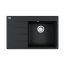 Franke Centro CNG 611-78 TL Fragranit+ Zlewozmywak granitowy jednokomorowy 78x50 cm lewy onyx 114.0633.143 - zdjęcie 1