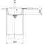 Franke Centro CNG 611-78 TL Zlewozmywak granitowy jednokomorowy 78x50 cm lewy onyx 114.0740.849 - zdjęcie 4