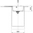 Franke Centro CNG 611-78 TL Zlewozmywak granitowy jednokomorowy 78x50 cm prawy onyx 114.0740.848 - zdjęcie 4